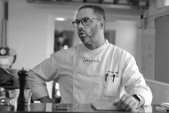 Krishna Leger, chef du restaurant Volver à Uzès